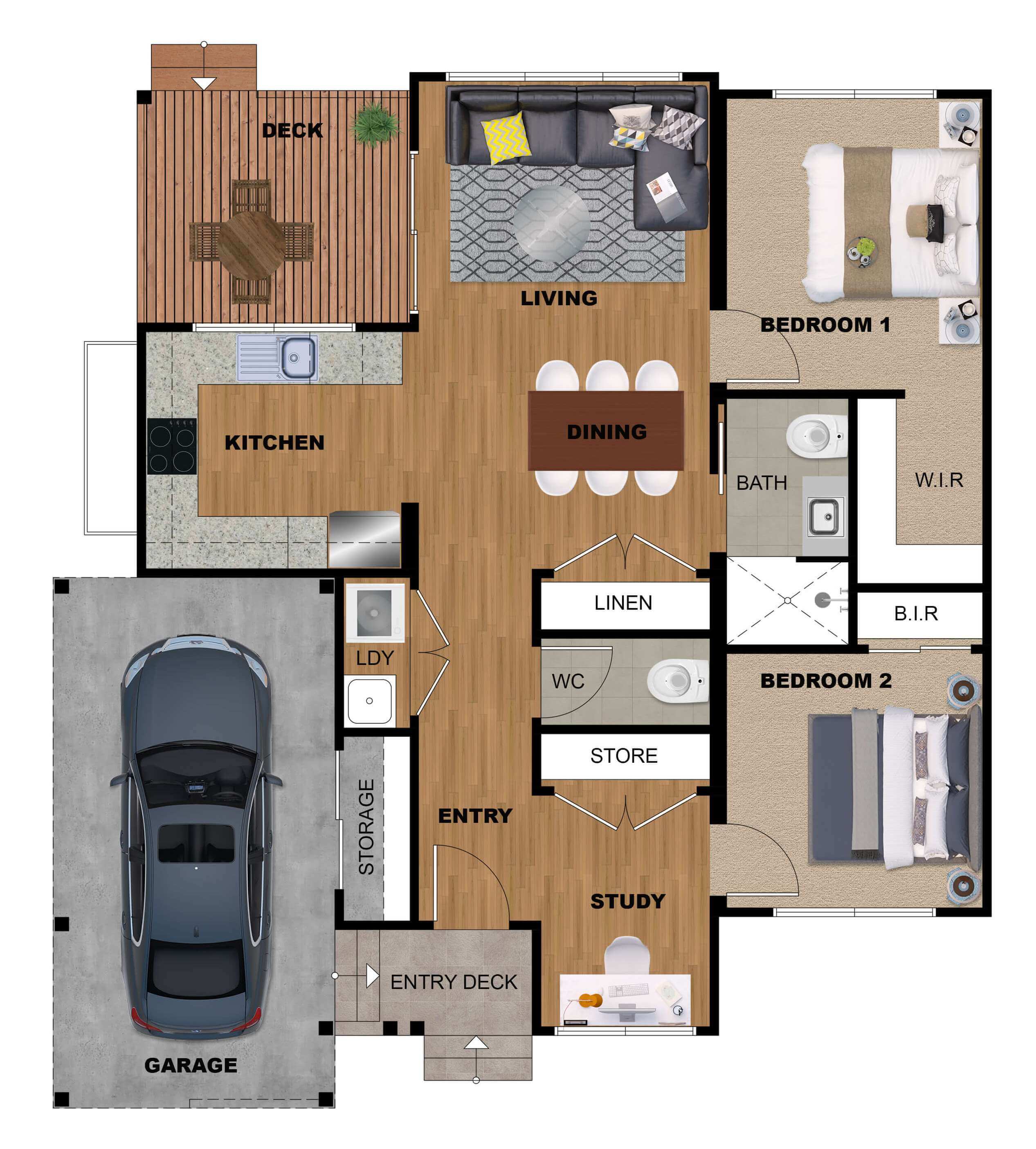 2d Floor Plan To 3d Model Sketchup