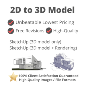 2D-Floor-Plans-to-3D-Model