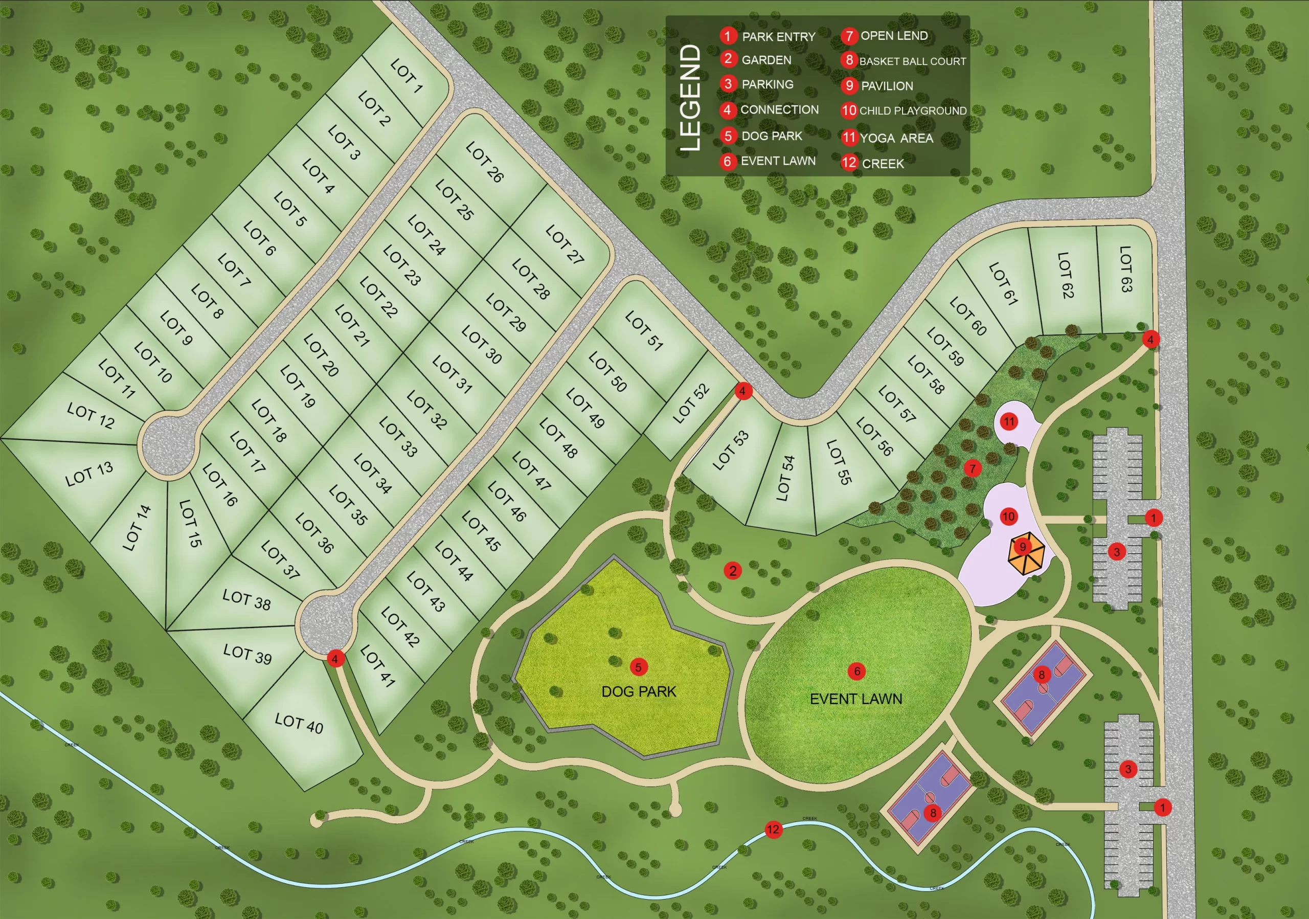 Colored-2D-Site-Plan-Example