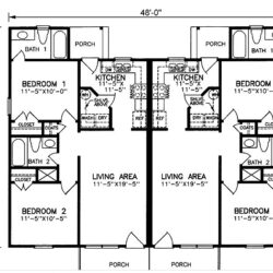 Multi-family-2D-House-Plans-1