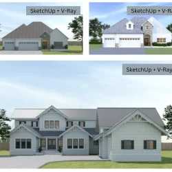 SketchUp-3D-exterior-rendering-views