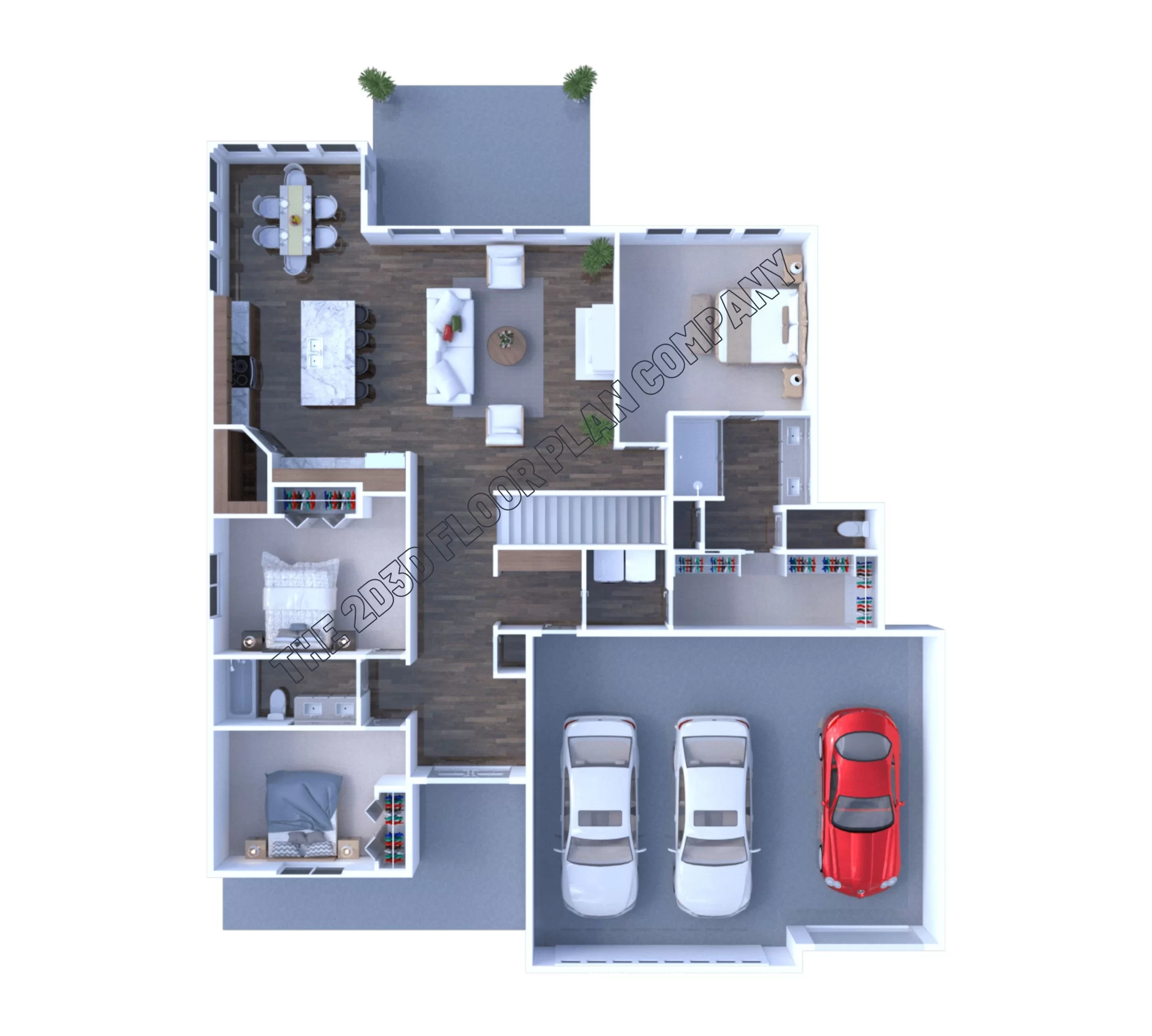 3-Bedroom-3D-Floor-Plan-Design