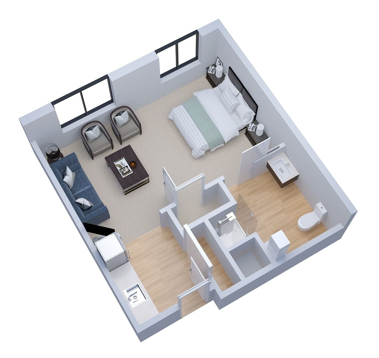 Assisted-Living-3D-Apartment-floor-plan