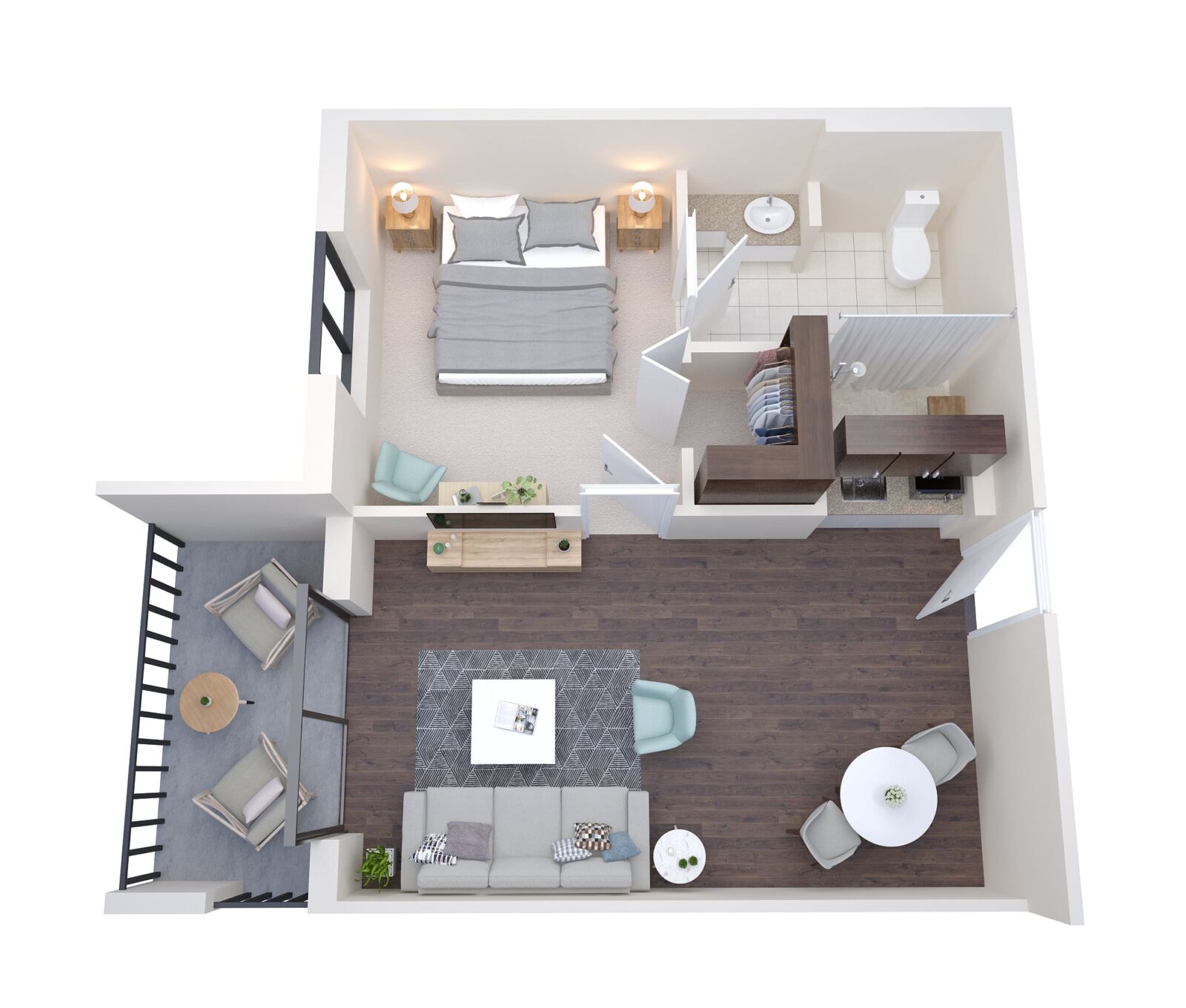 3D floor plans for senior living, 3D Floor Plans Senior Living, 3d Living