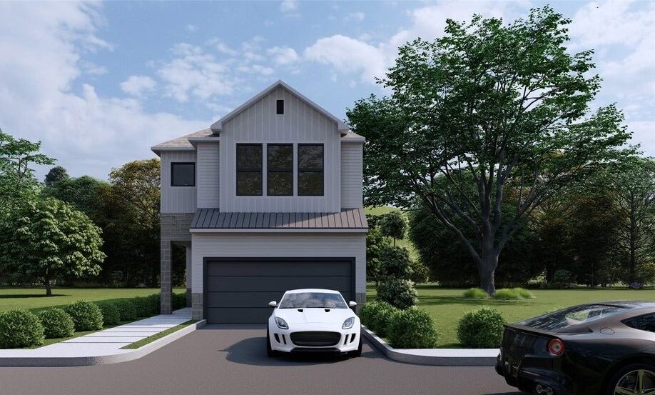 3D-exterior-rendering-Single-Family-home-houston-texas