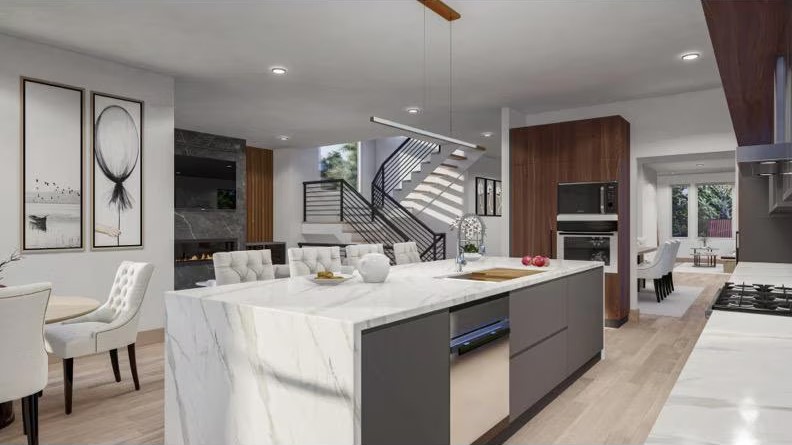 3D-interior-kitchen-dining-rendering-single-family-home-ADU-washington-dc