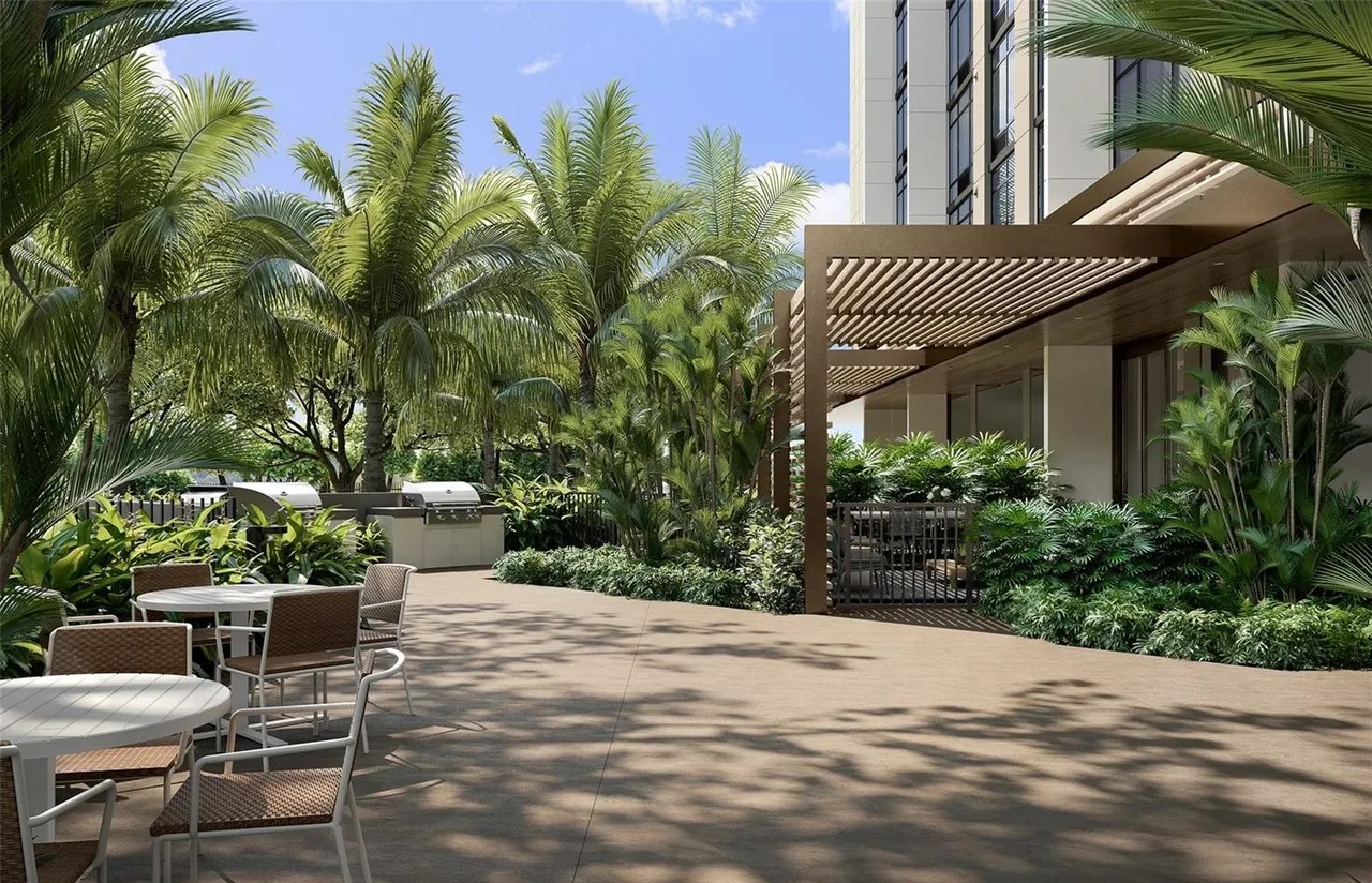 3d-exterior-rendering-apartment-building-outdoor-sitting-chairs-table-honolulu-hawaii