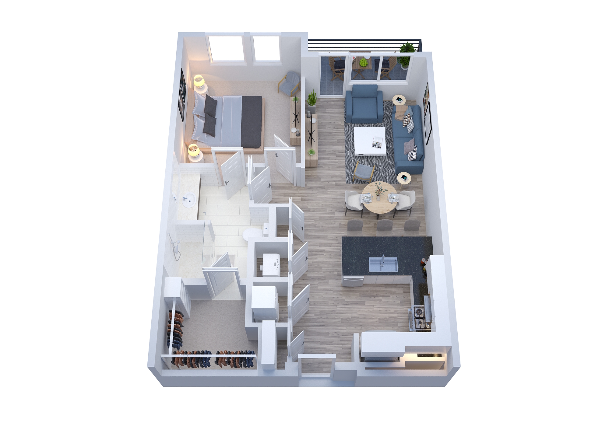 3d-floor-plan-design-rendering-apartment-little-rock-arkansas