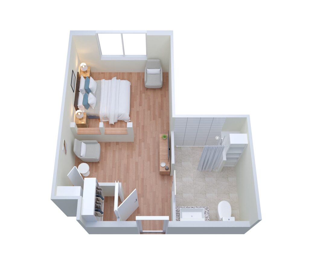 3d-floor-plan-rendering-studio-apartment-detroit-michigan