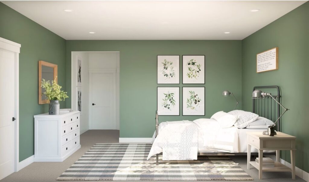 3d-interior-design-rendering-bedroom-jade-green-walls-baltimore-maryland