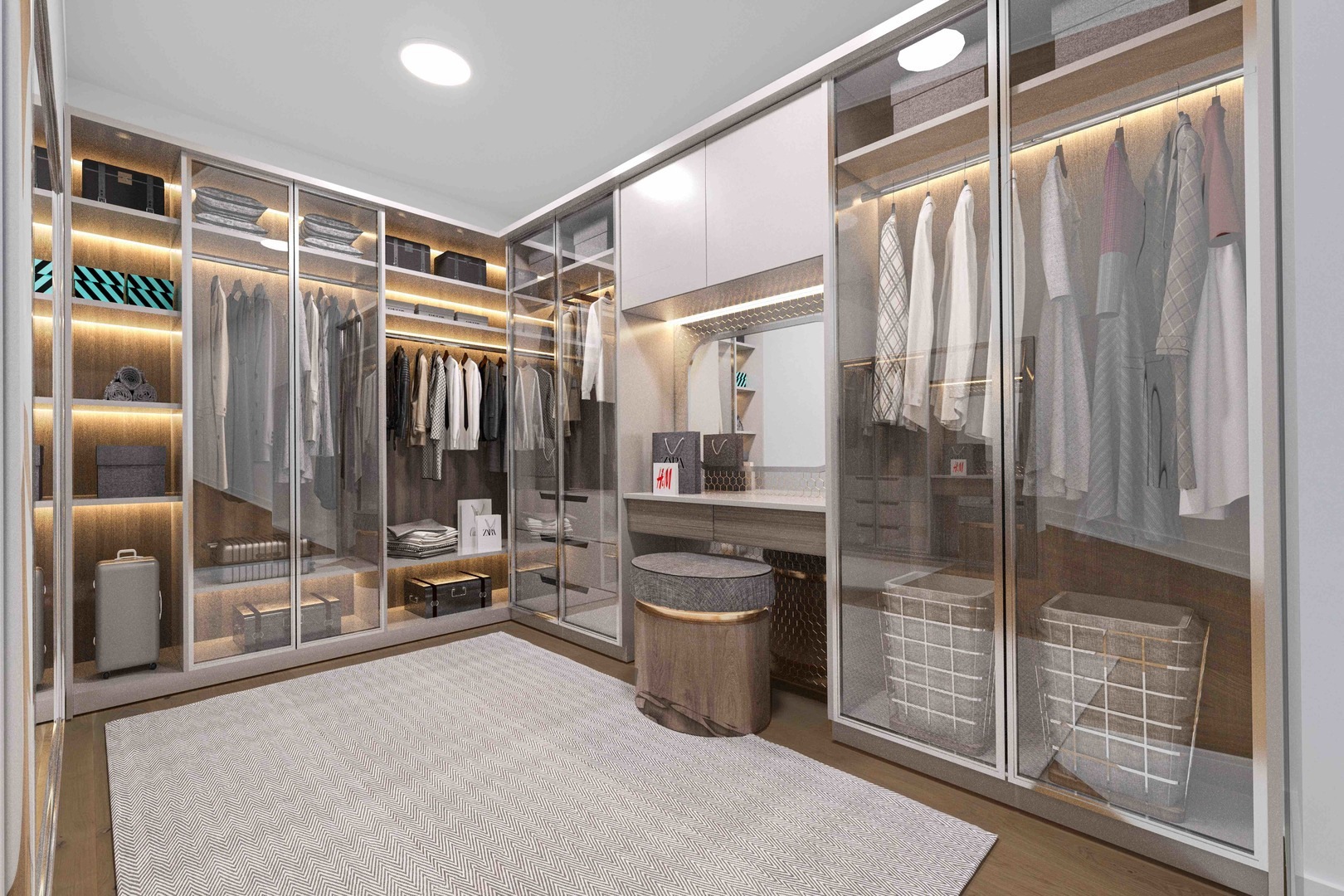 3d-interior-dressing-area-design-rendering-duplex-penthouse-Milwaukee-Wisconsin