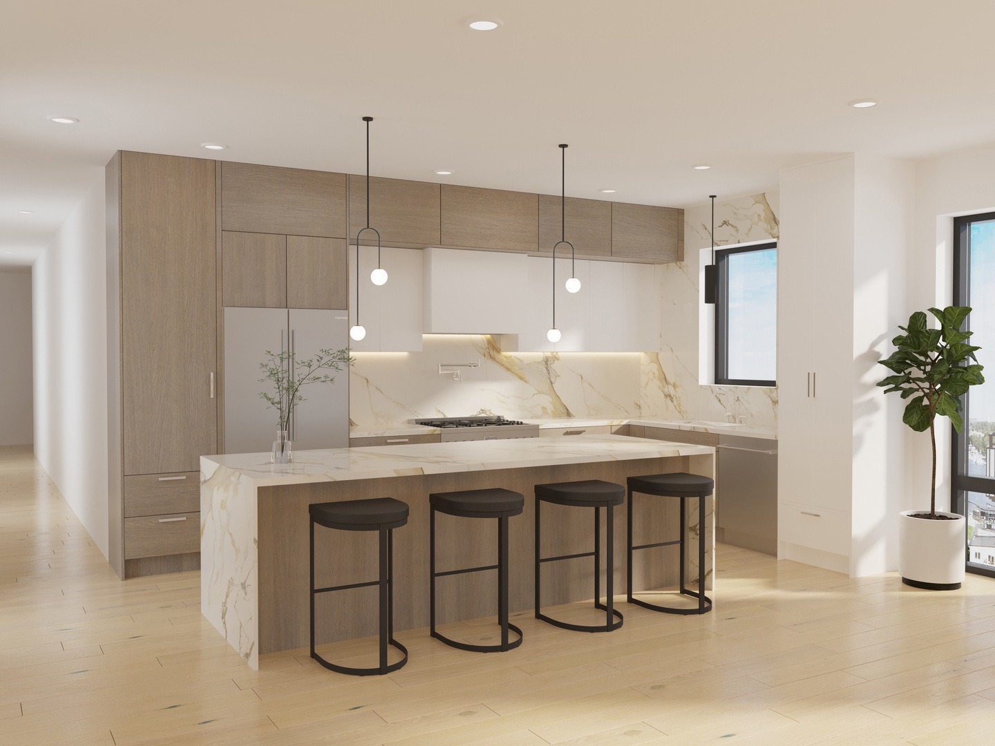 3d-interior-kitchen-rendering-3-unit-new-construction-condos-jacksonville-florida