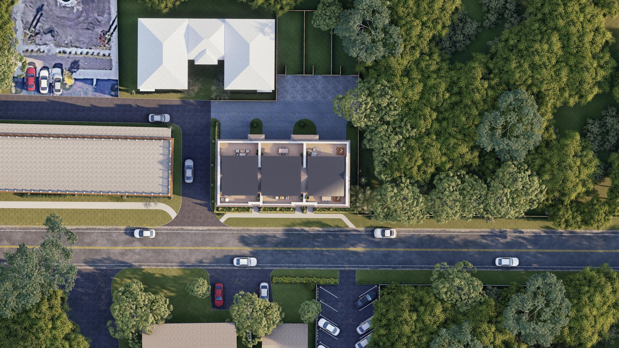 3d-site-plan-map-rendering-townhomes-building-charleston-south-carolina