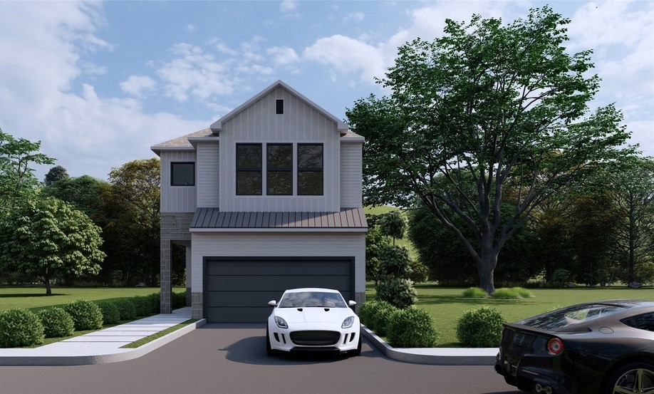 3D-exterior-rendering-Single-Family-home-San-Antonio-texas