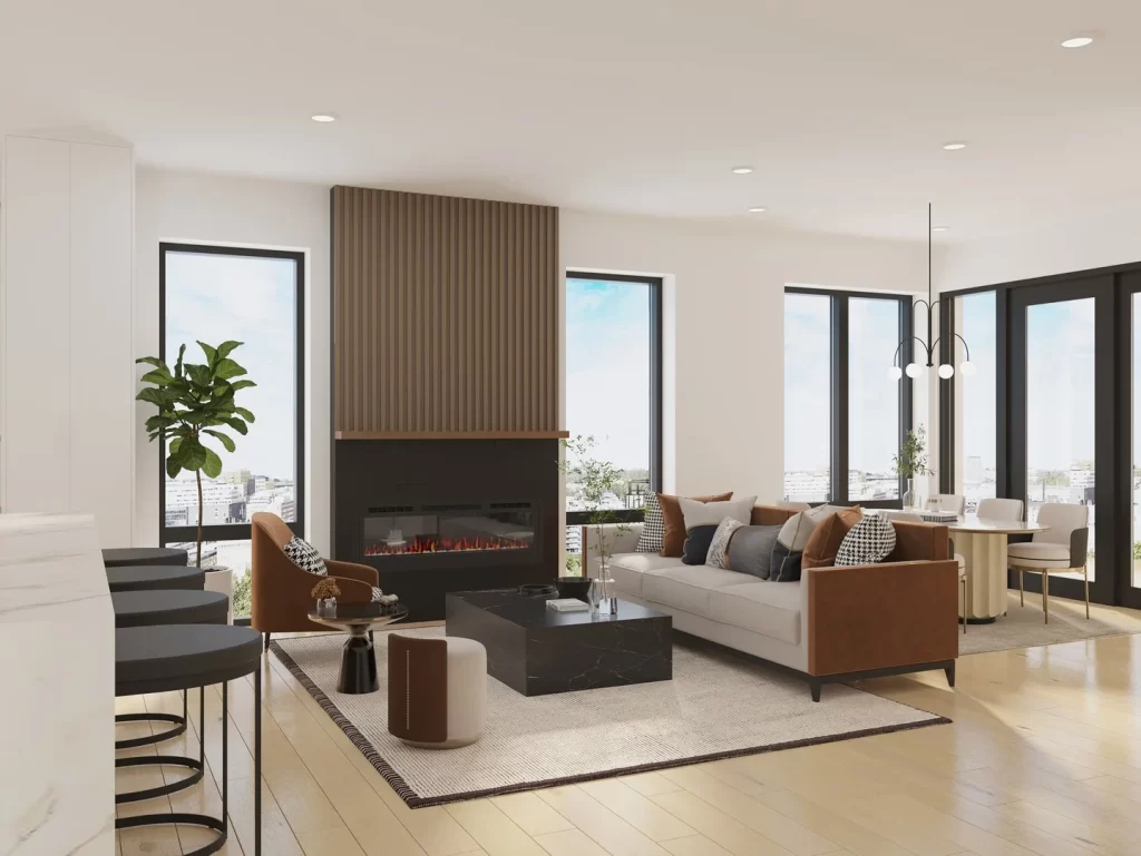 3d-interior-living-design-rendering-3-unit-new-construction-condos-aurora-illinois